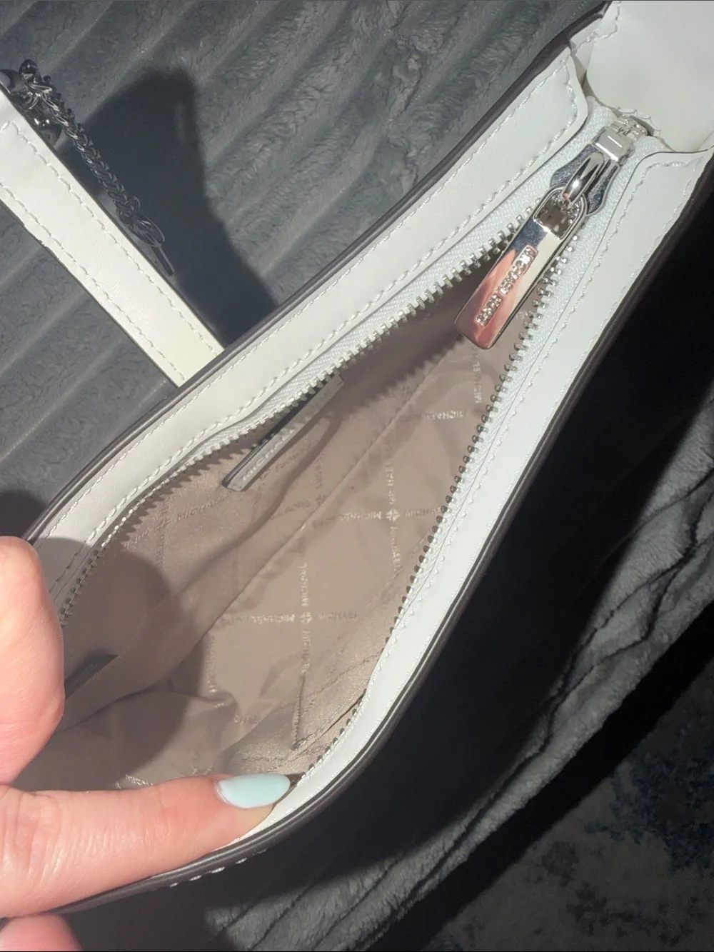 Michael Kors Lyra Small Leather Pochette